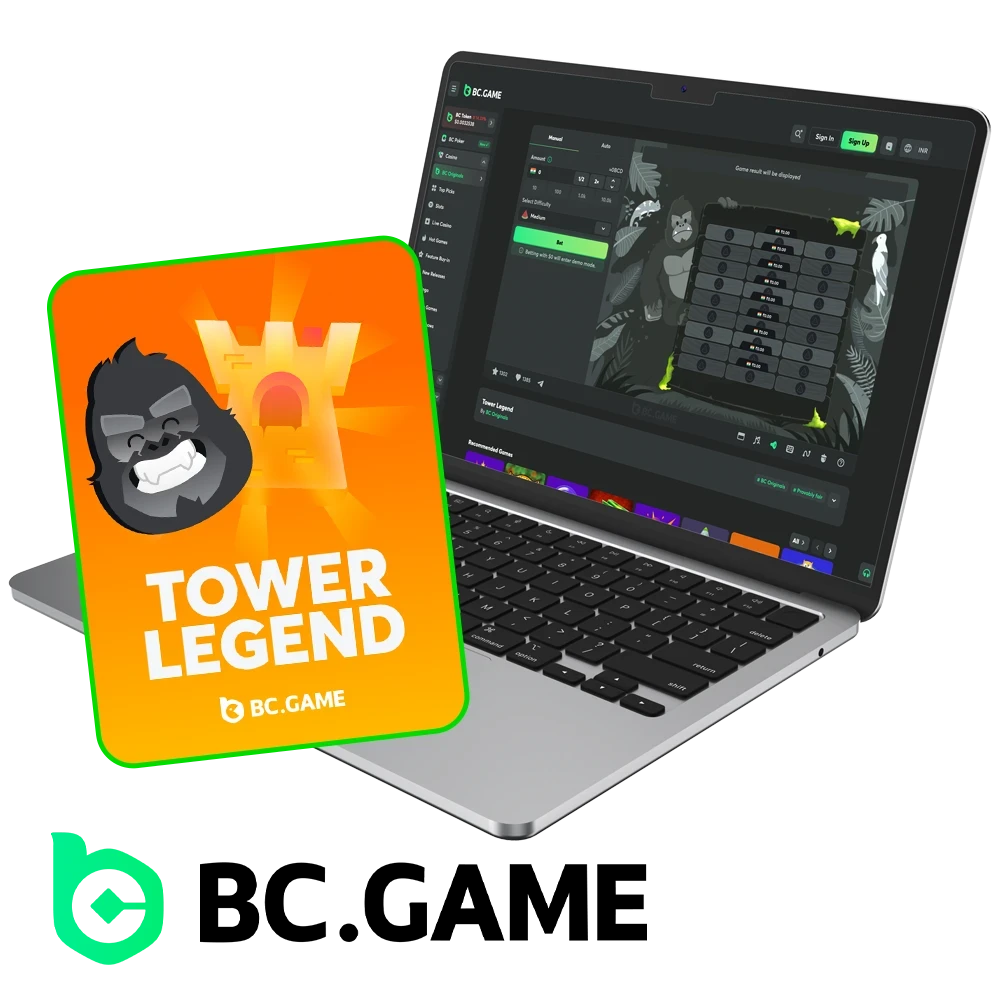 Win a big jackpot at Tower Legends from BC Game Casino.