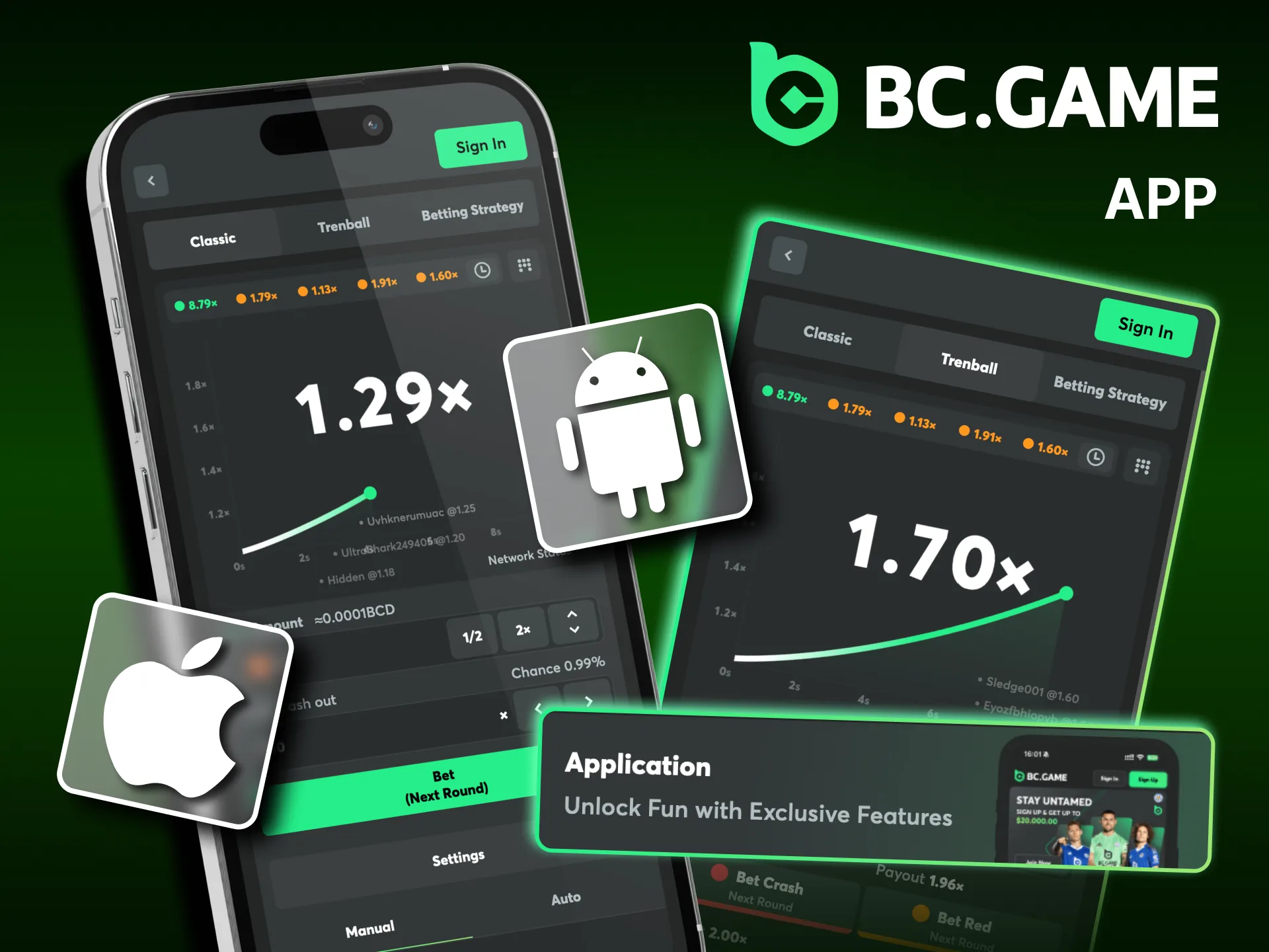 Can I play BC Game casino crash games on my phone.