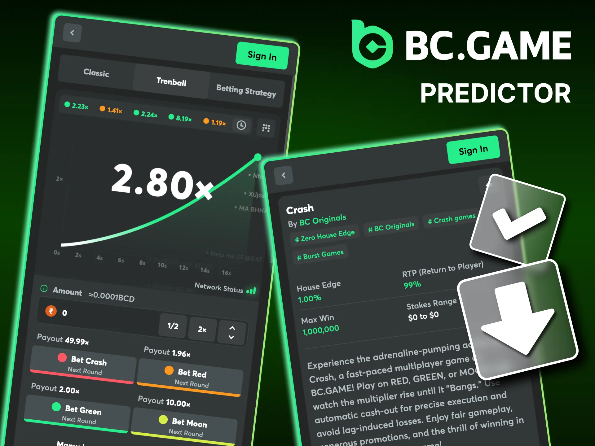 All users are on an equal footing because Crash of BC Game generates the result using a fair algorithm.